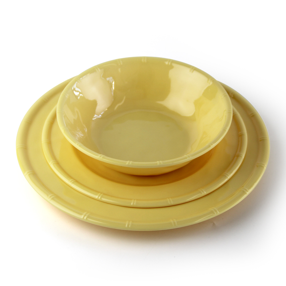 melamine dinnerware
